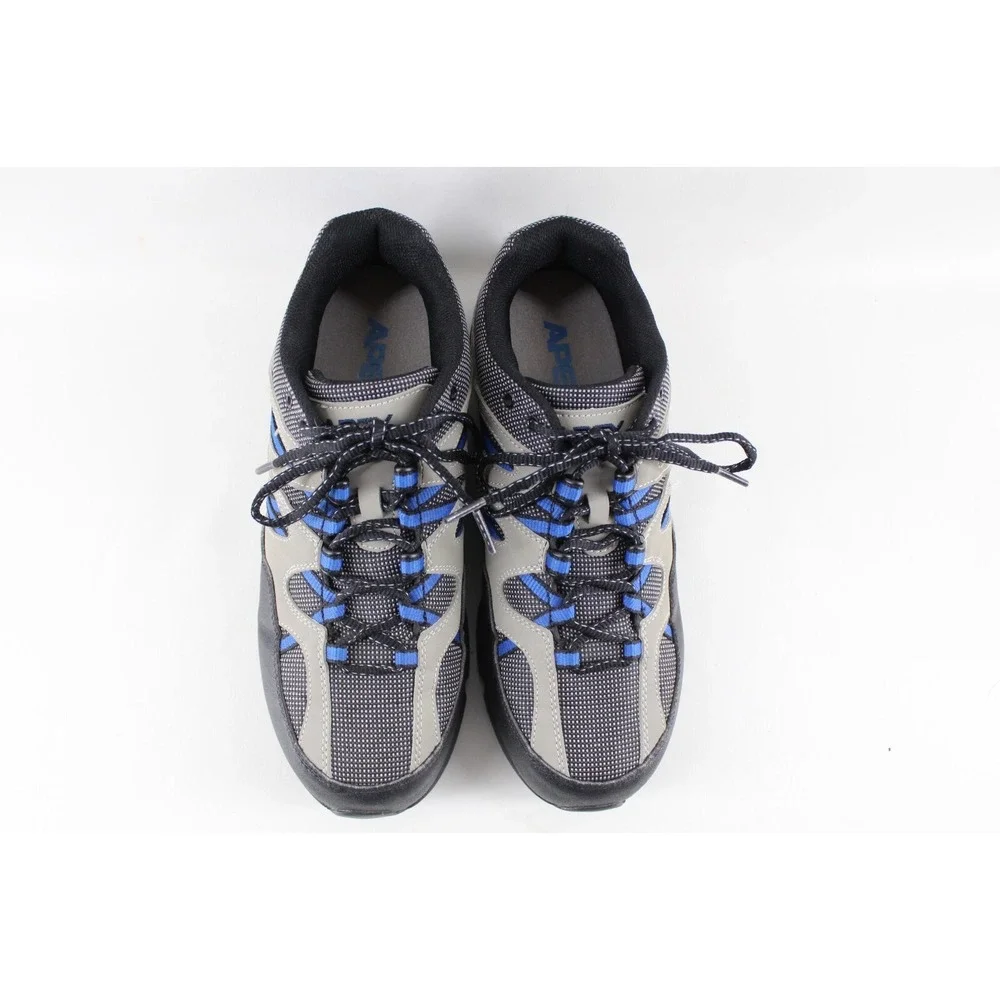 APEX V753M‎ Men's Sierra Hiking Shoes Gray Black Hiker 8.5 US X-Wide